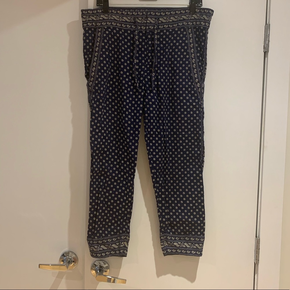 Etoile Isabel Marant cotton pants navy